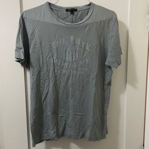 Frye t shirt green / grey